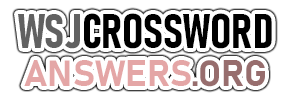 WSJCrosswordAnswers.org